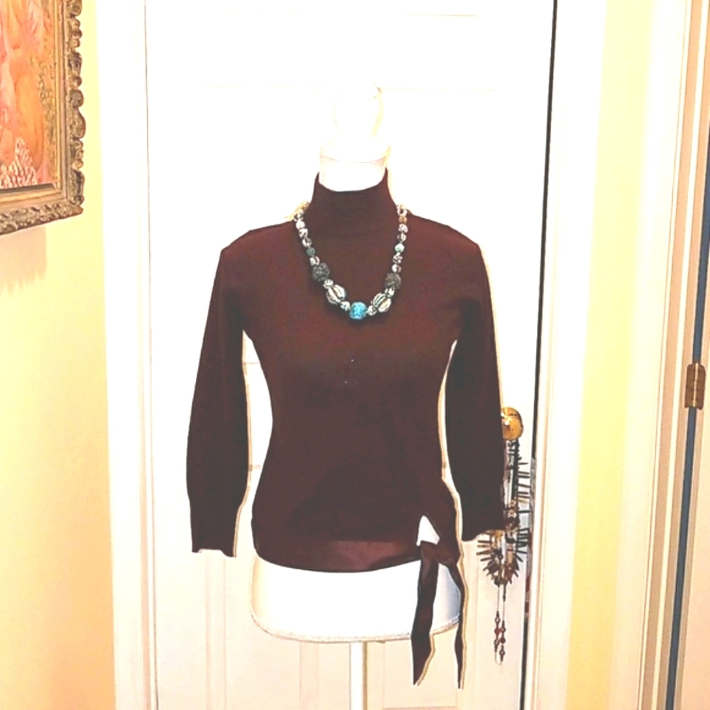 Real Clothes Cashmere 3/4 Sweater Size XS NWT
